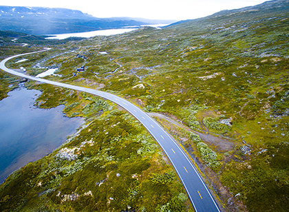 luchtfotografie noorwegen 